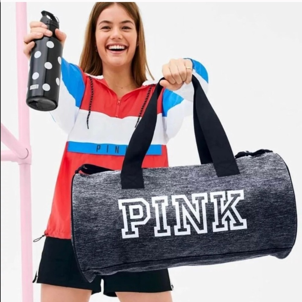 PINK Duffle Bag Bottle Set